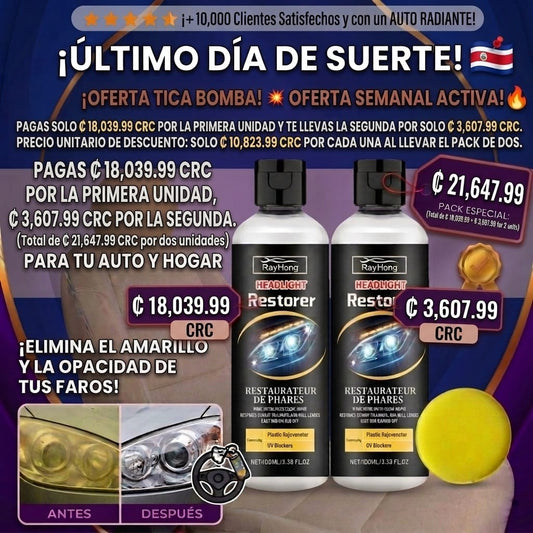 Limpia Faros Pro