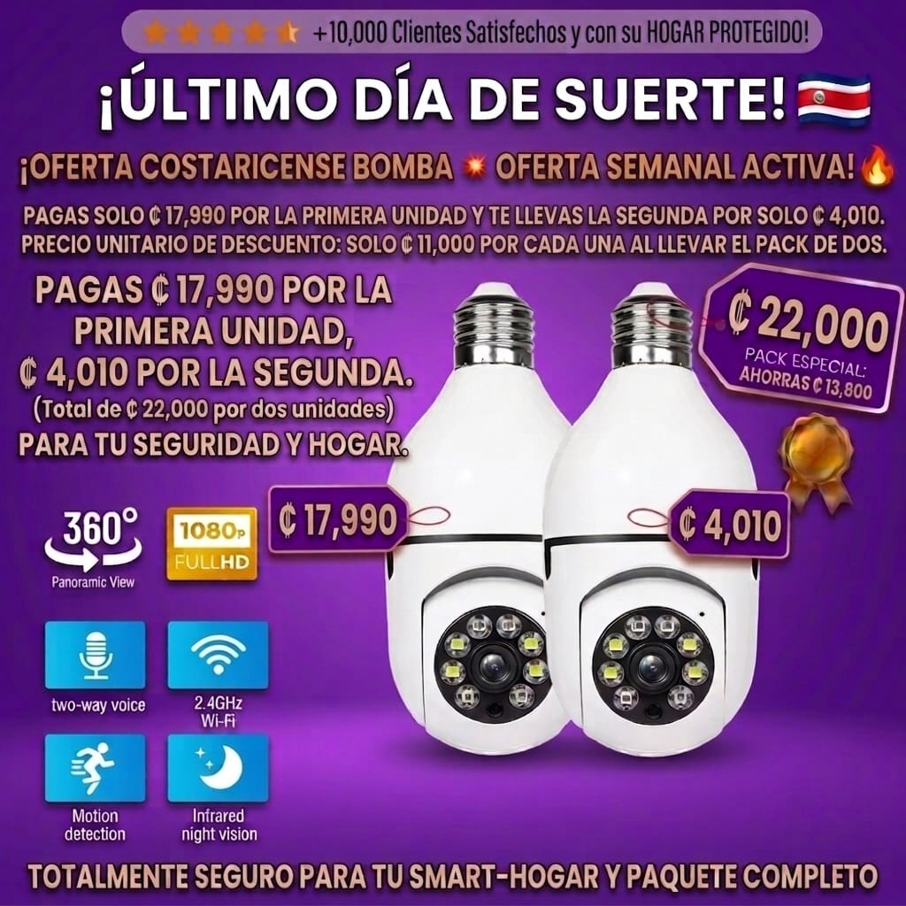 Cámara Vigilancia 360°