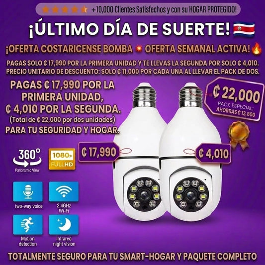 Cámara Vigilancia 360°